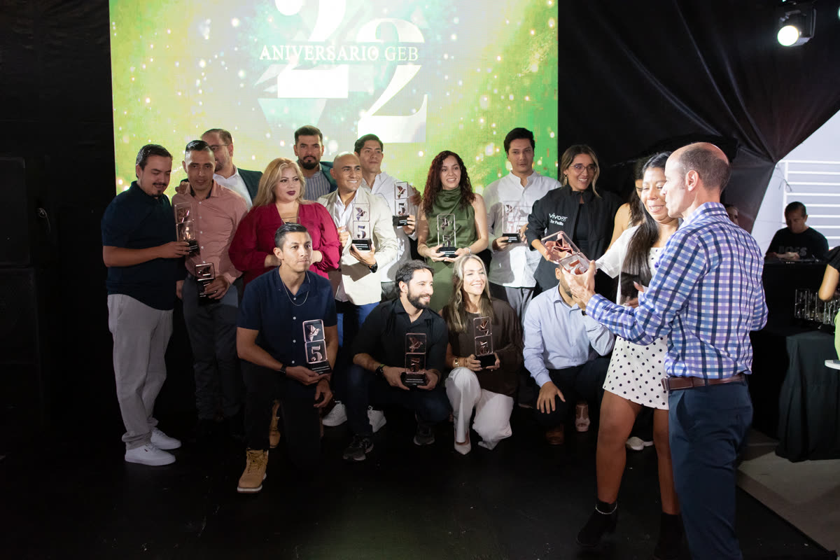 Aniversario 22 GEB — reconocimiento a 5 años de trayectoria